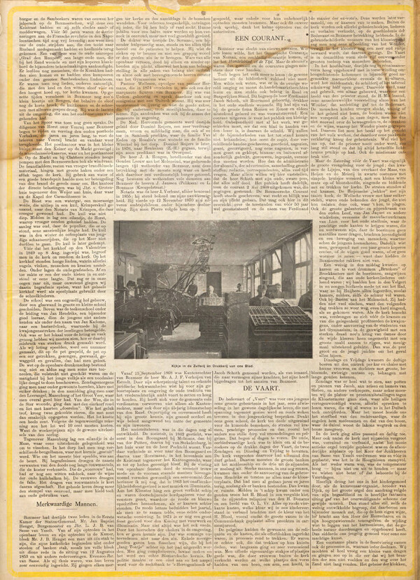 Oud krantenartikel