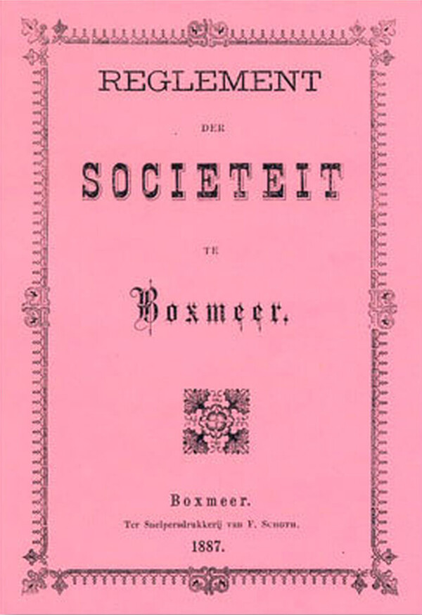 Over Sociëteit Boxmeer