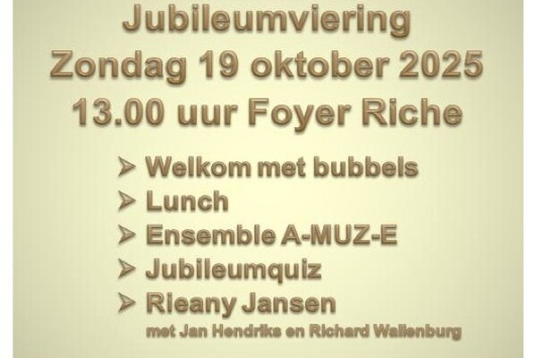 Societëit 25 jaar
